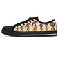 Dancing Dachshund Women's Low Top Sneakers