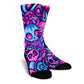 Swirly Skull Women's Crew Socks