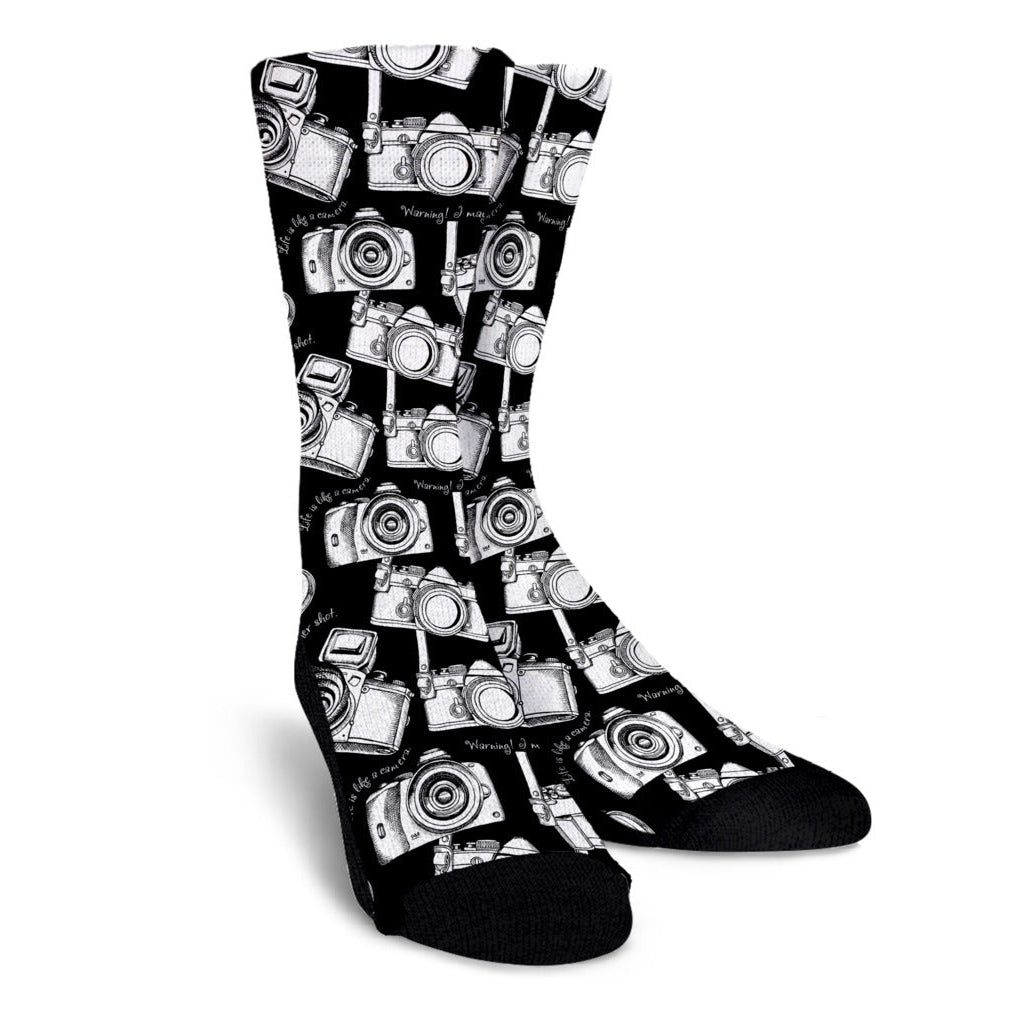 Camera Photography Women's Crew Socks