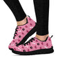 Women's Paw Prints Women Athletic Sneakers