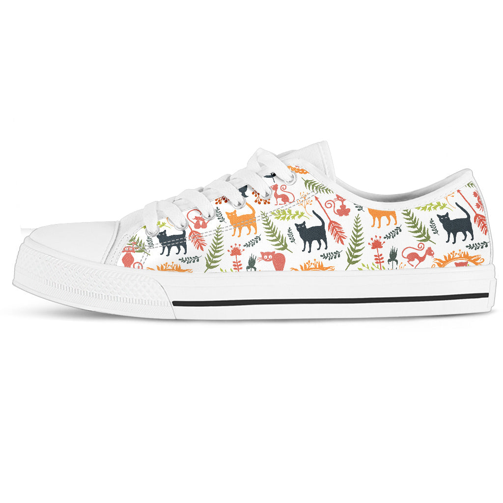 Cat Women's Low Top Shoes