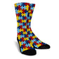 Autism Awareness Crew Socks