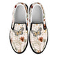 Tiny Bloom Watercolor Butterfly Women's Slip Ons