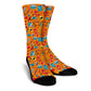 Doctors and Nurses Orange Women's Crew Socks