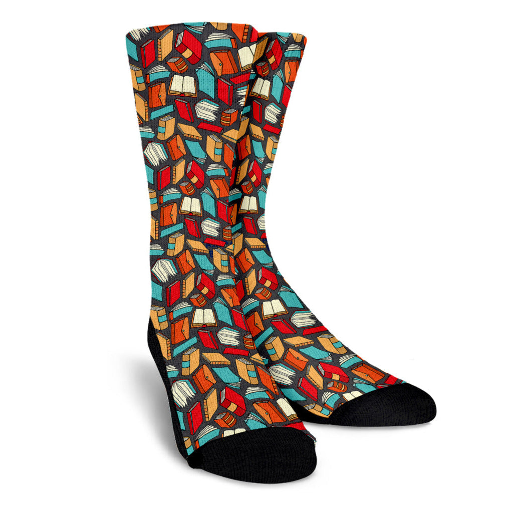 Book Lovers Crew Socks