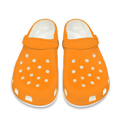 Orange Adult Women's Clogs Shoes