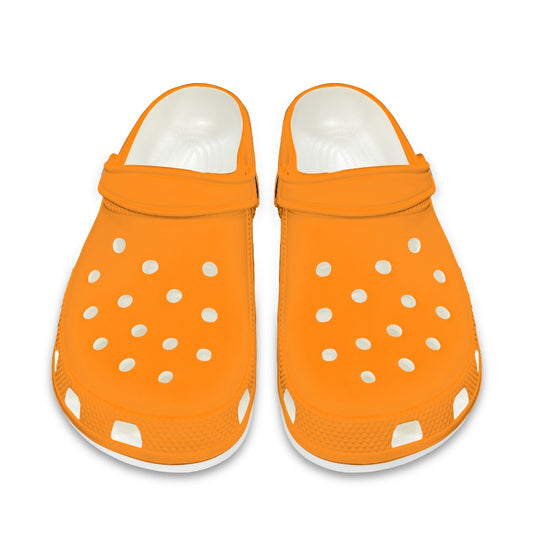 Orange Adult Women's Clogs Shoes