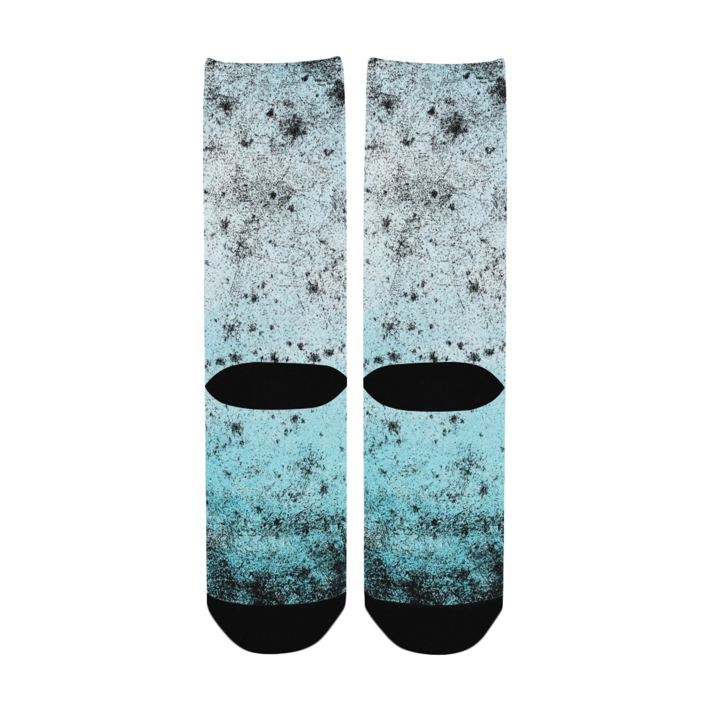 teal, black and blue women's crew socks – Sole Design Studio