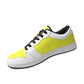 Subtle Yet Bright Leather Sneakers