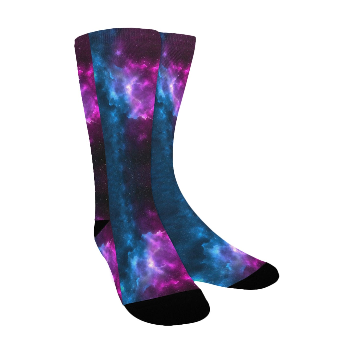 Galaxy Stars Socks - Custom Socks for Women Made in USA