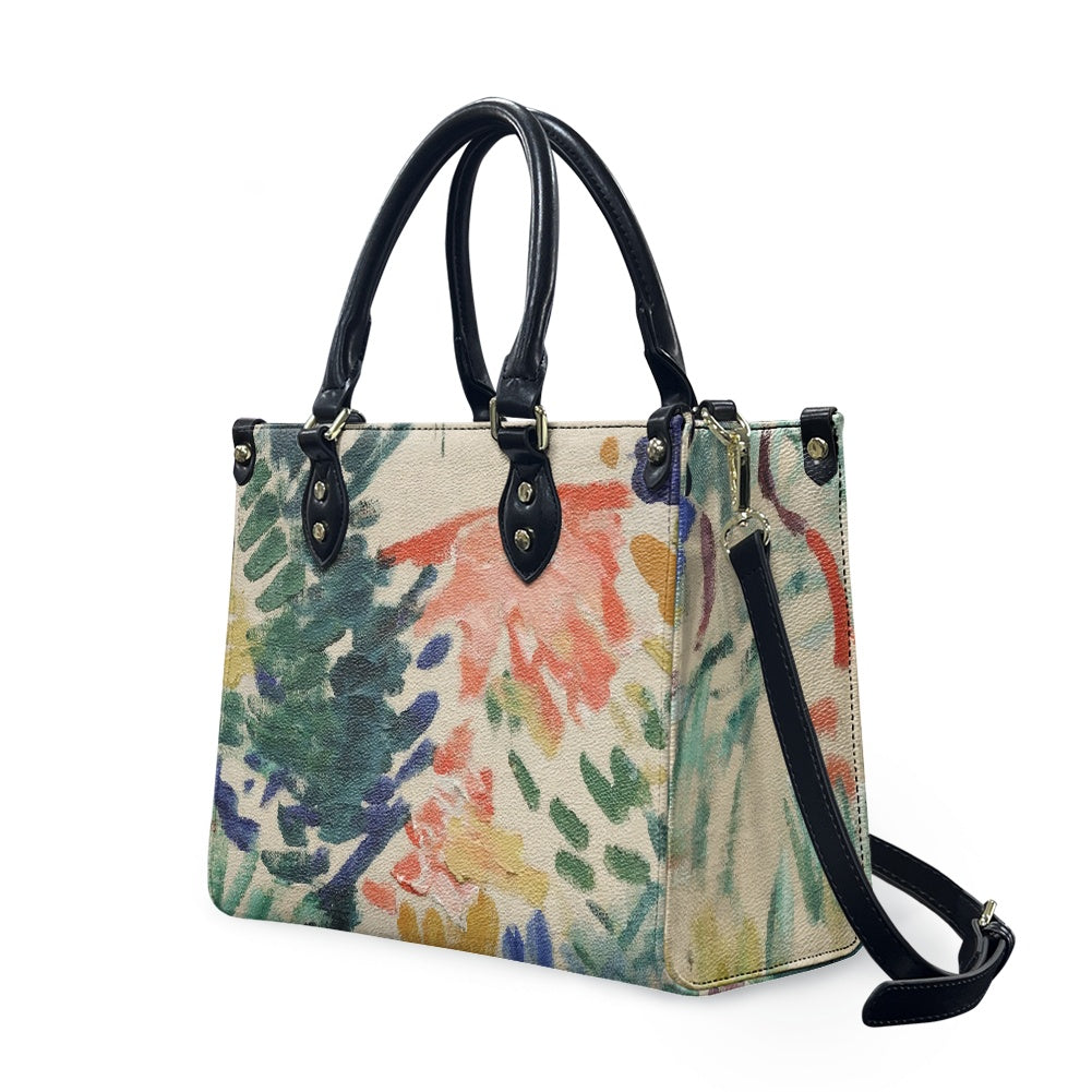 Artist Brushstroke Garden Handbag