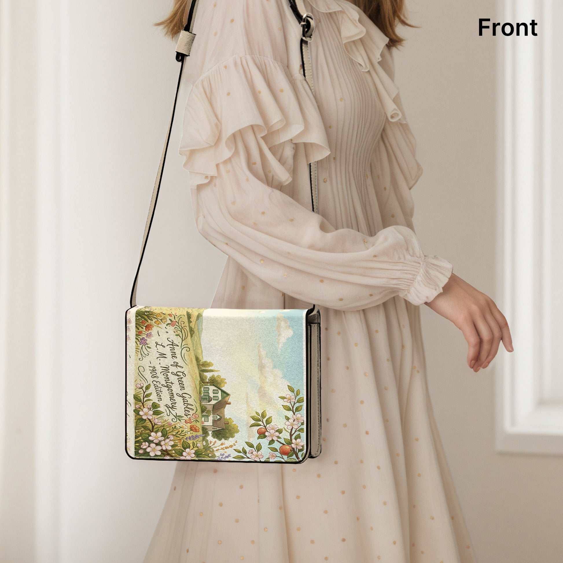 anne of green gables lm montgomery book-shaped bag gifts for readers – Sole Design Studio