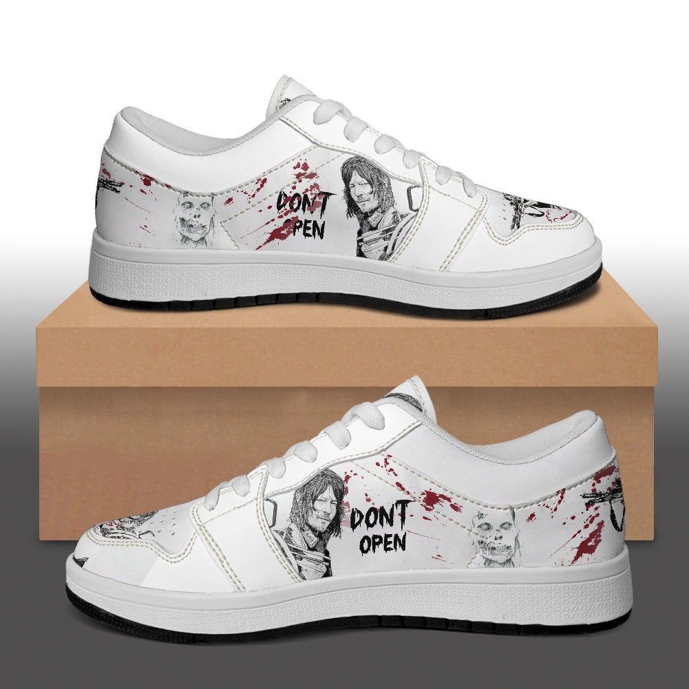 The Walking Dead Women's Vegan Leather Sneakers