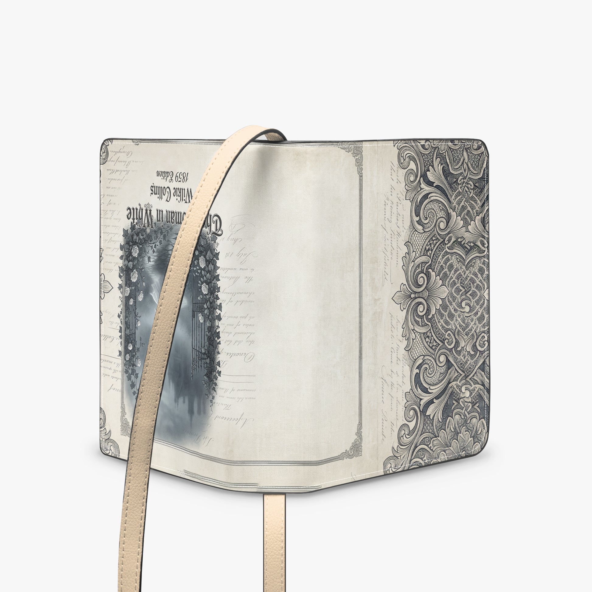 the woman in white wilkie collins victorian mystery book lovers gift crossbody bag – Sole Design Studio