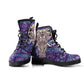 Boho Elephant Women's Vegan Leather Combat Boots