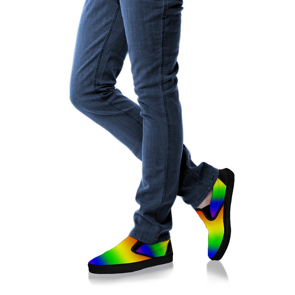 Rainbow Women's Slip Ons