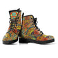 Patchwork Garden Women's Vegan Leather Combat Boots