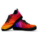 Rainbow Wave Women's Athletic Sneakers