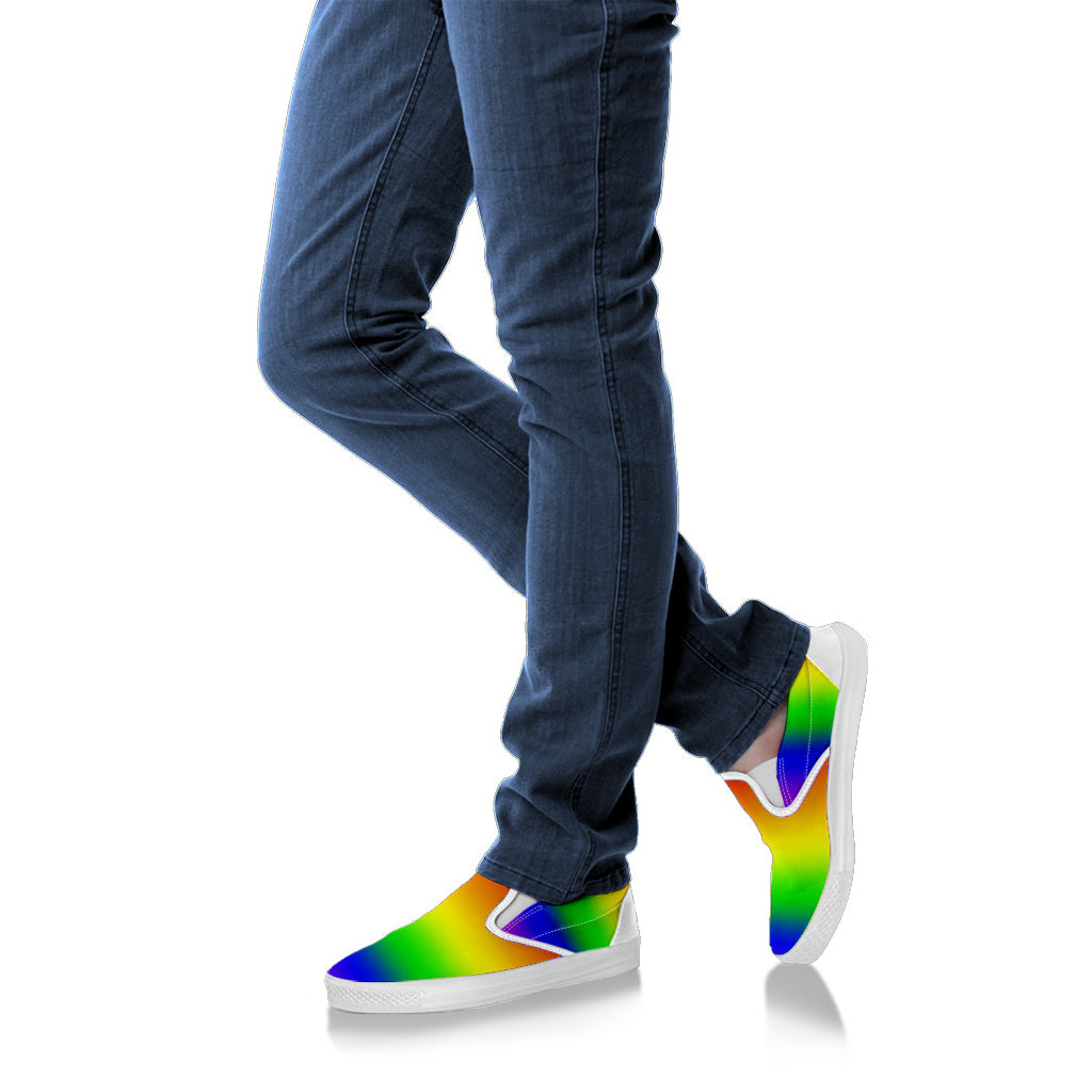 Rainbow Women's Slip Ons