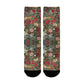 Vintage Flower Socks - Custom Socks for Women Made in USA