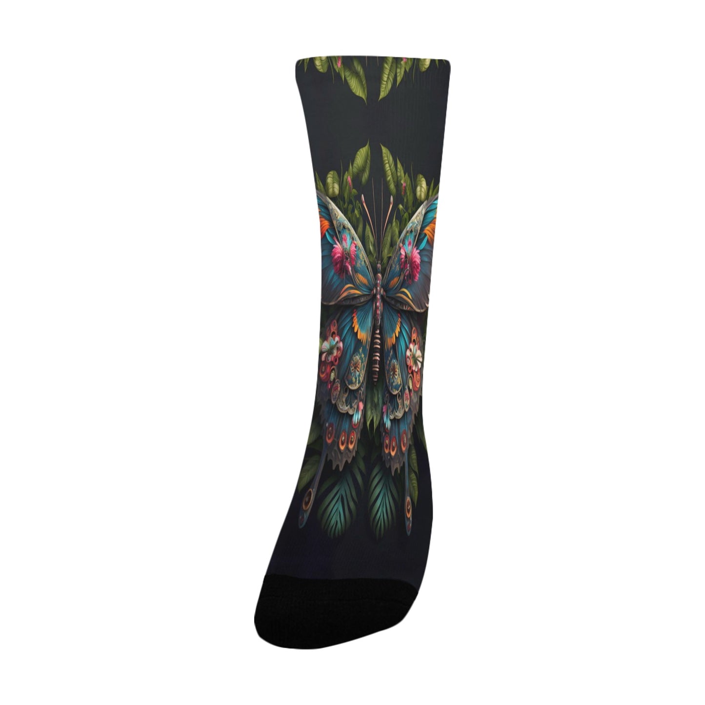 Butterfly Socks - Custom Socks for Women Made in USA
