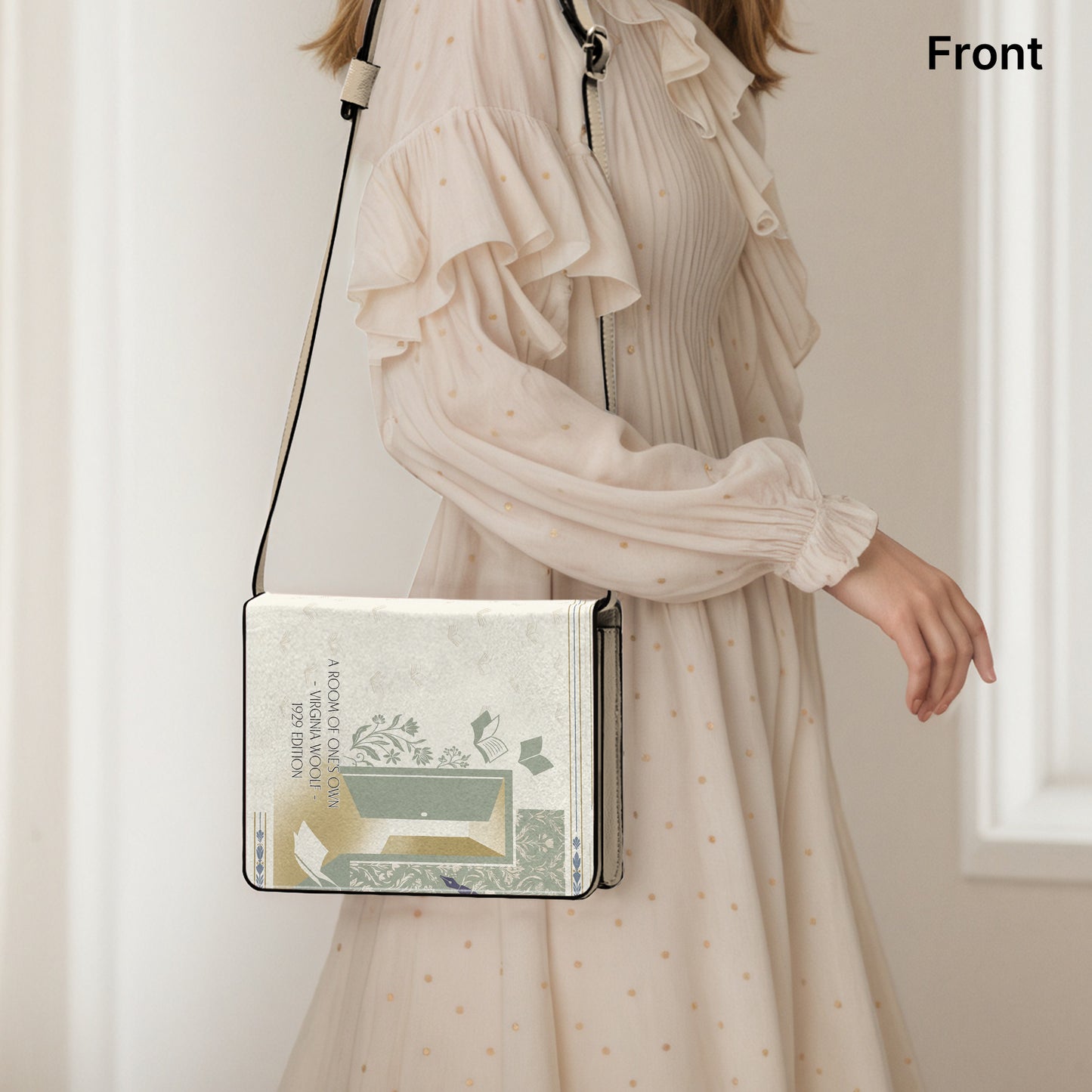 a room of one's own virginia woolf book-shaped bag gifts for readers – Sole Design Studio
