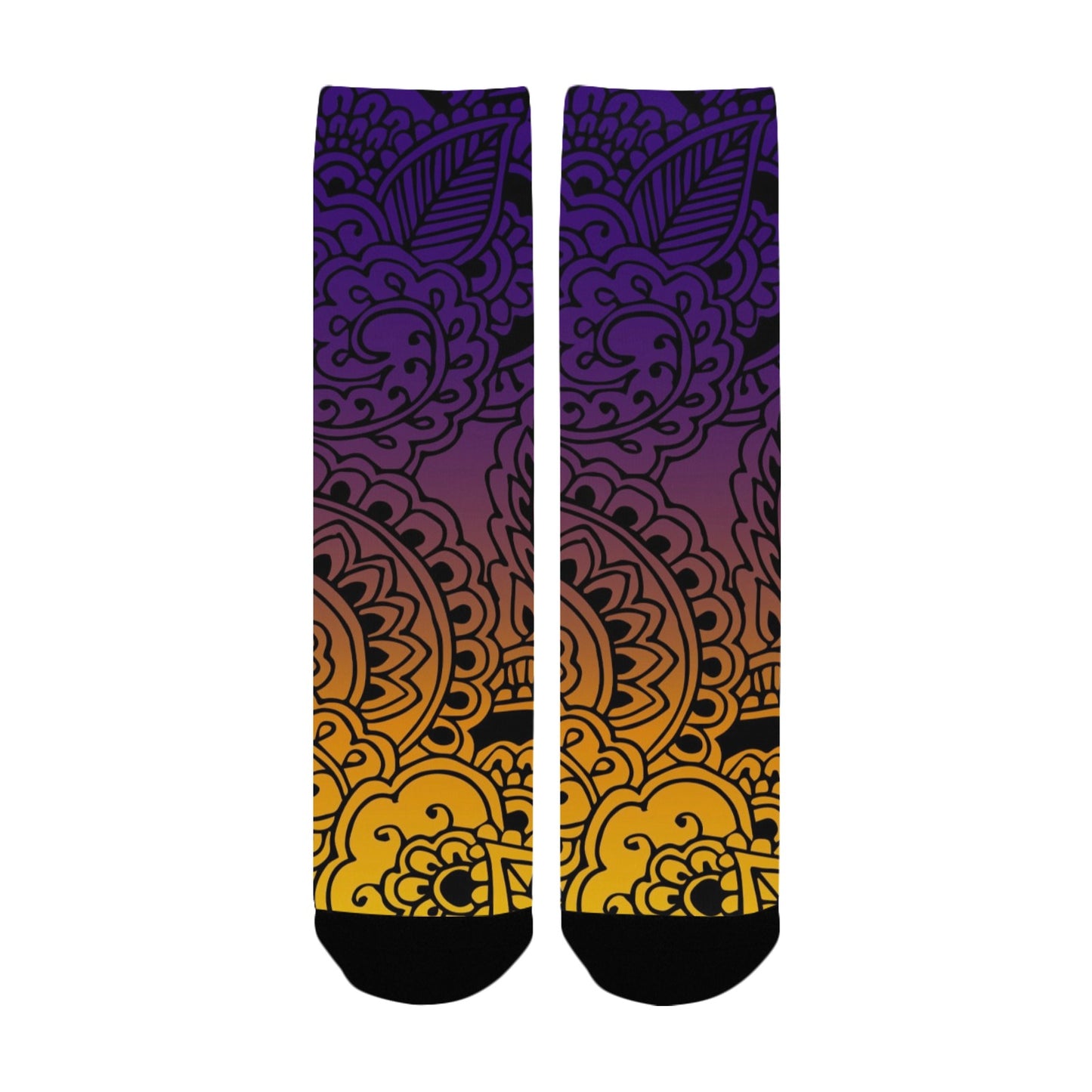 Henna Art Custom Socks - Custom Socks for Women Made in USA