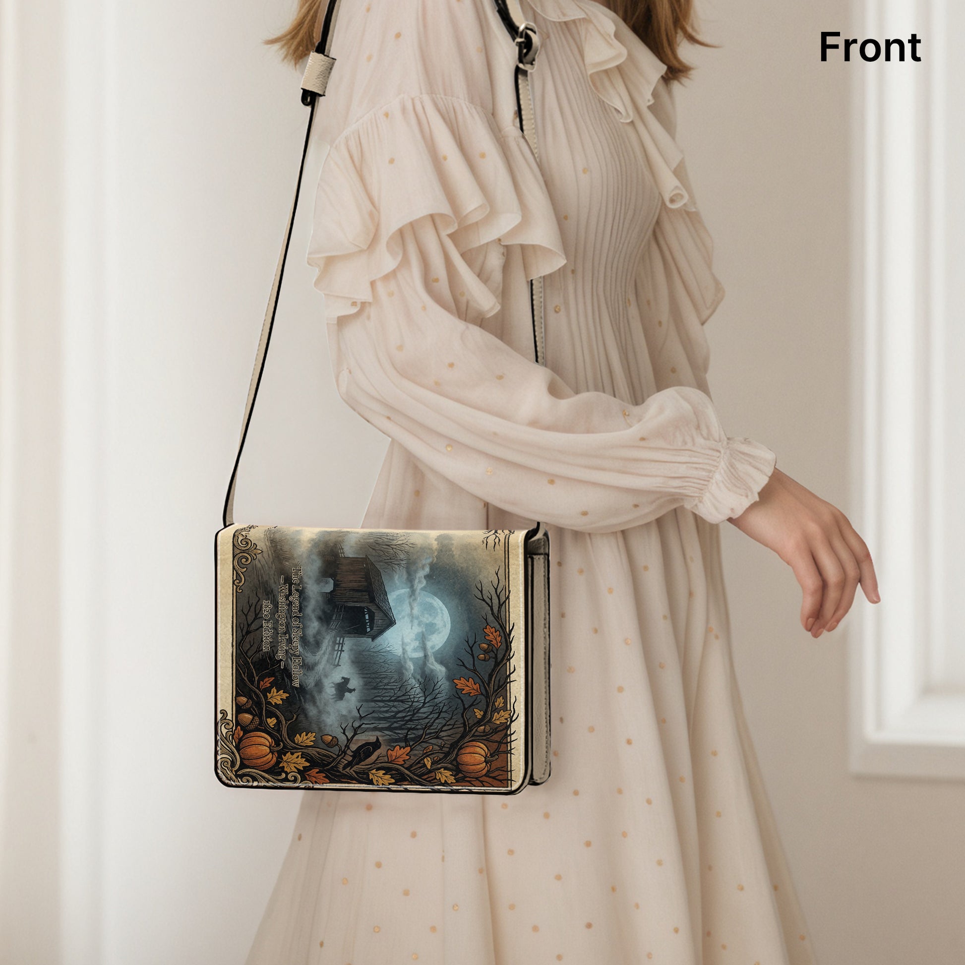 the legend of sleepy hollow washington irving book-shaped bag gifts for readers – Sole Design Studio