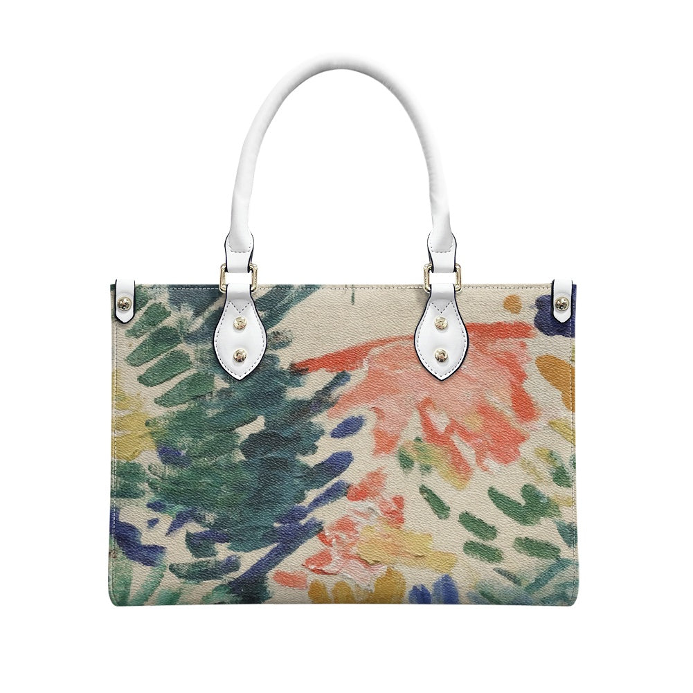 Artist Brushstroke Garden Handbag