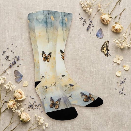 Weathered Meadow Socks - Custom Socks for Women Made in USA