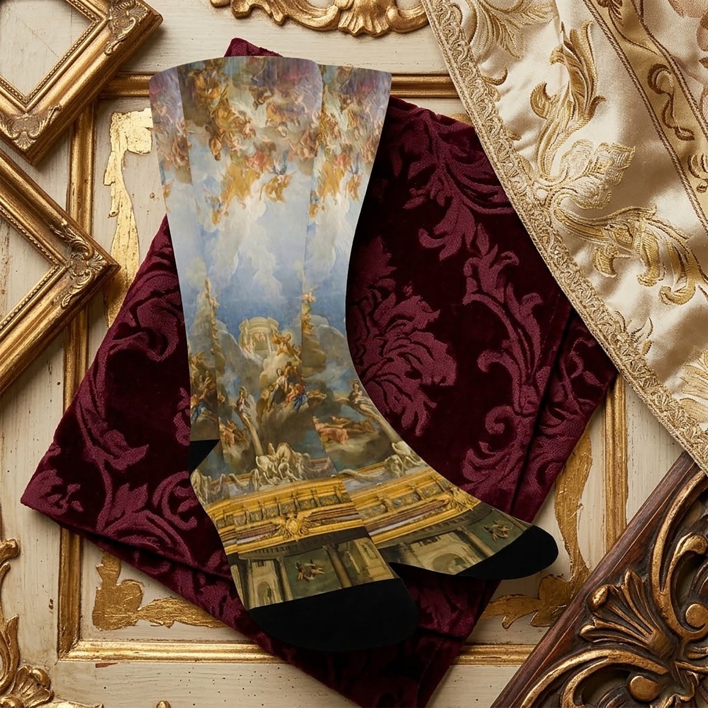 palace of versailles Socks - Custom Socks for Women Made in USA