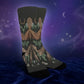 Lunar Wings Socks - Custom Socks for Women Made in USA