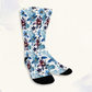 flower Women Socks - Custom Socks for Women Made in USA