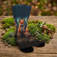 Enchanted Forest Guardian Fox Women's Crew Socks