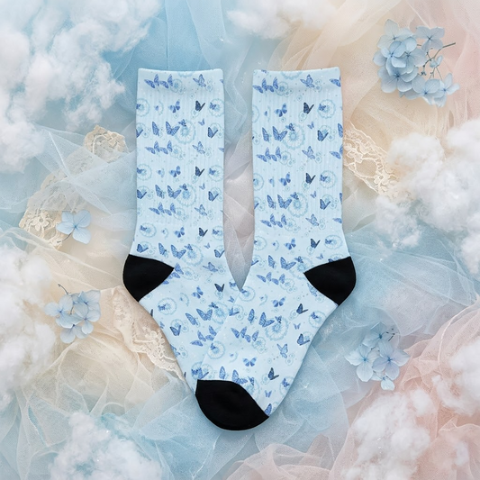 Butterfly Socks - Custom Socks for Women Made in USA