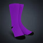 Deeep Violet Socks - Custom Socks for Women Made in USA