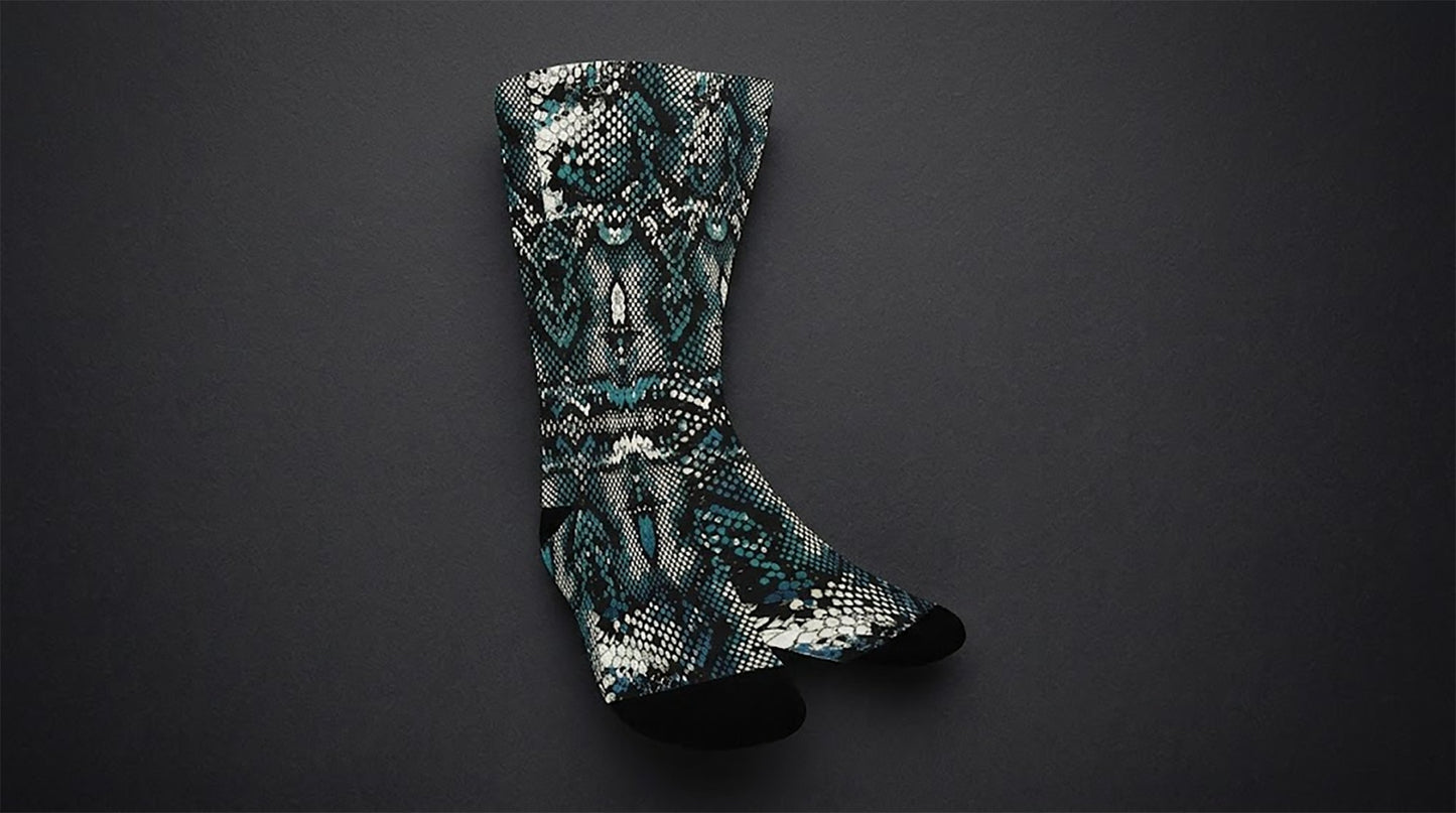 Animal Skin Socks - Custom Socks for Women Made in USA