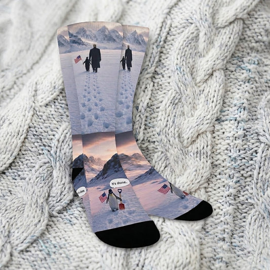 Penguin Said It’s Done - Custom Socks for Women
