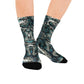 Animal Skin Socks - Custom Socks for Women Made in USA