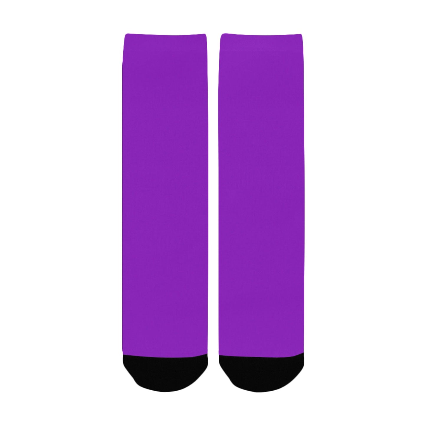 Deeep Violet Socks - Custom Socks for Women Made in USA