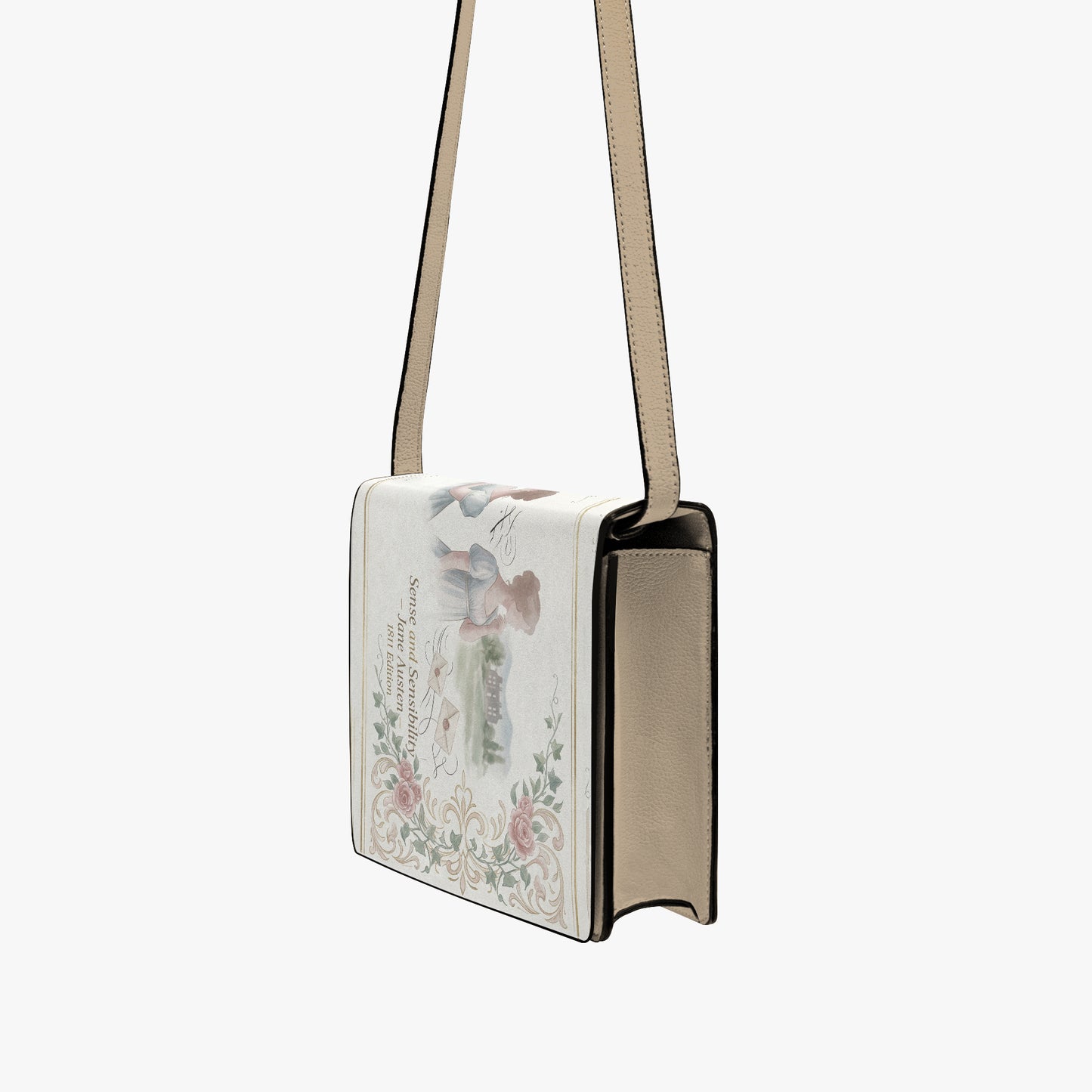 sense and sensibility jane austen literary crossbody bag for women – Sole Design Studio