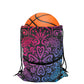 Bohemian Rainbow Women's Drawstring Backpack