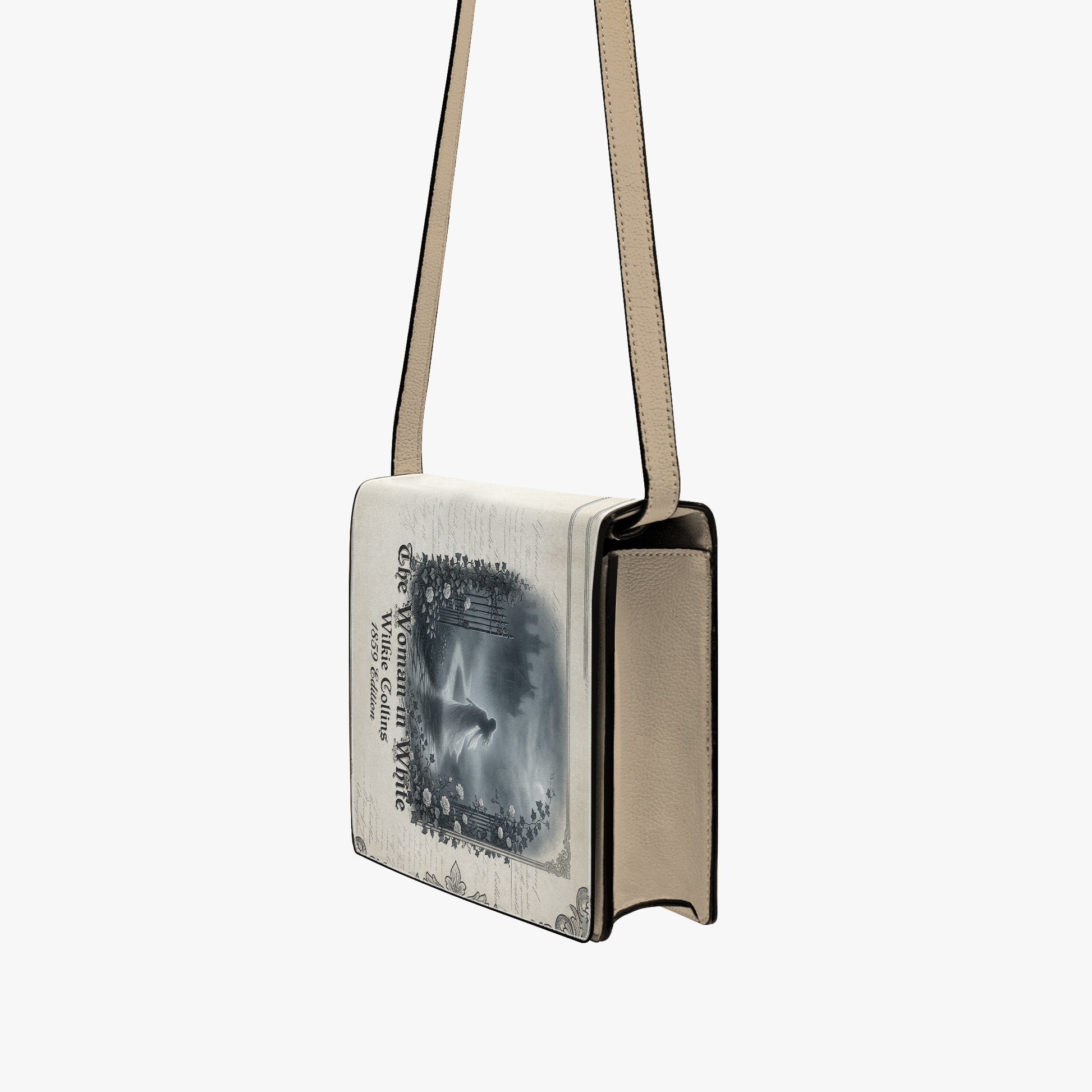 the woman in white wilkie collins victorian mystery literary crossbody bag for women – Sole Design Studio