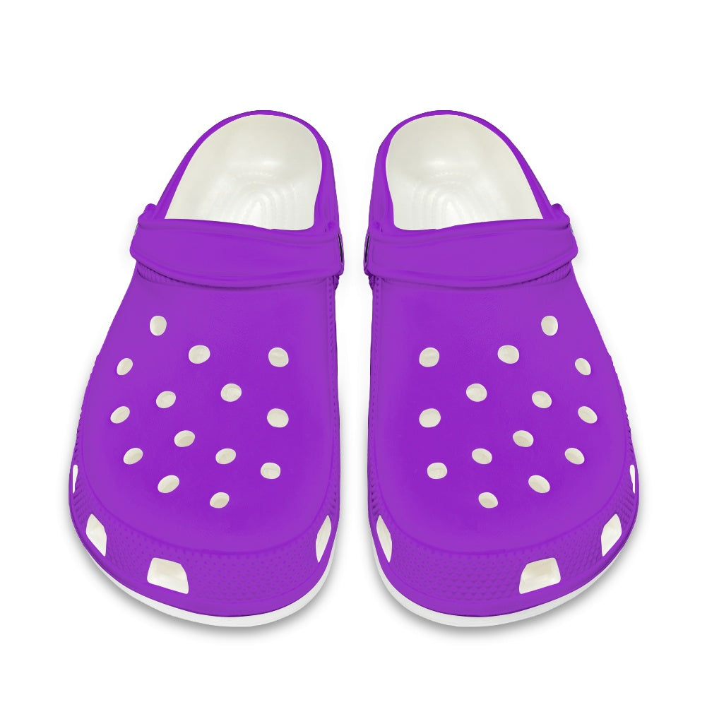 Bright Violet Women's Clogs