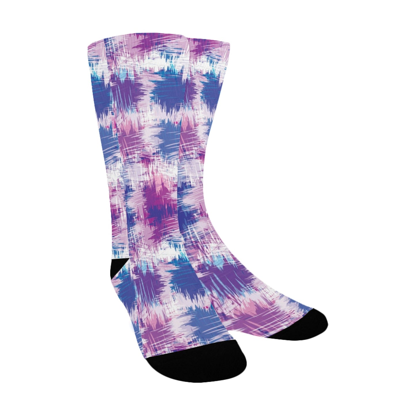 Grunge Pattern Socks - Custom Socks for Women Made in USA