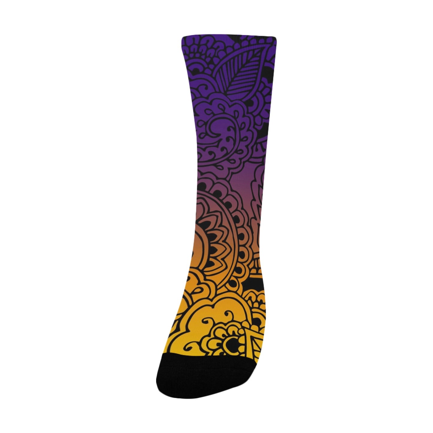 Henna Art Custom Socks - Custom Socks for Women Made in USA