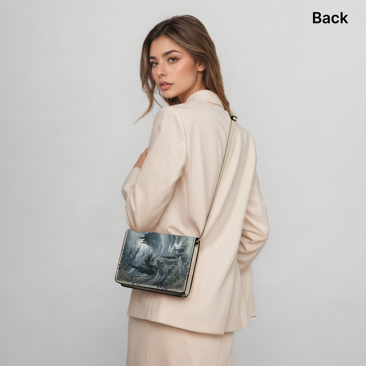 the mysteries of udolpho ann radcliffe gothic book-shaped bag gifts for readers – Sole Design Studio