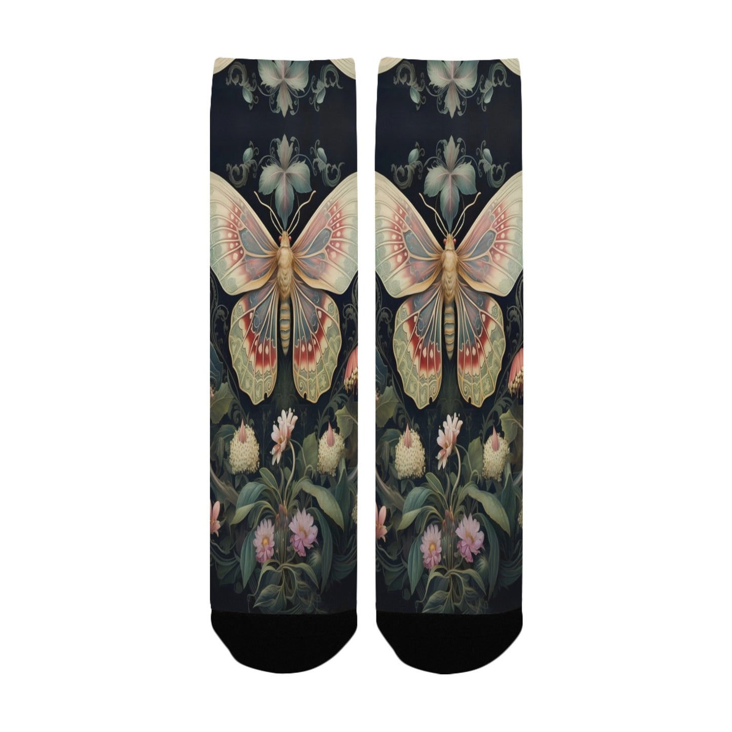 butterfly Socks - Custom Socks for Women Made in USA