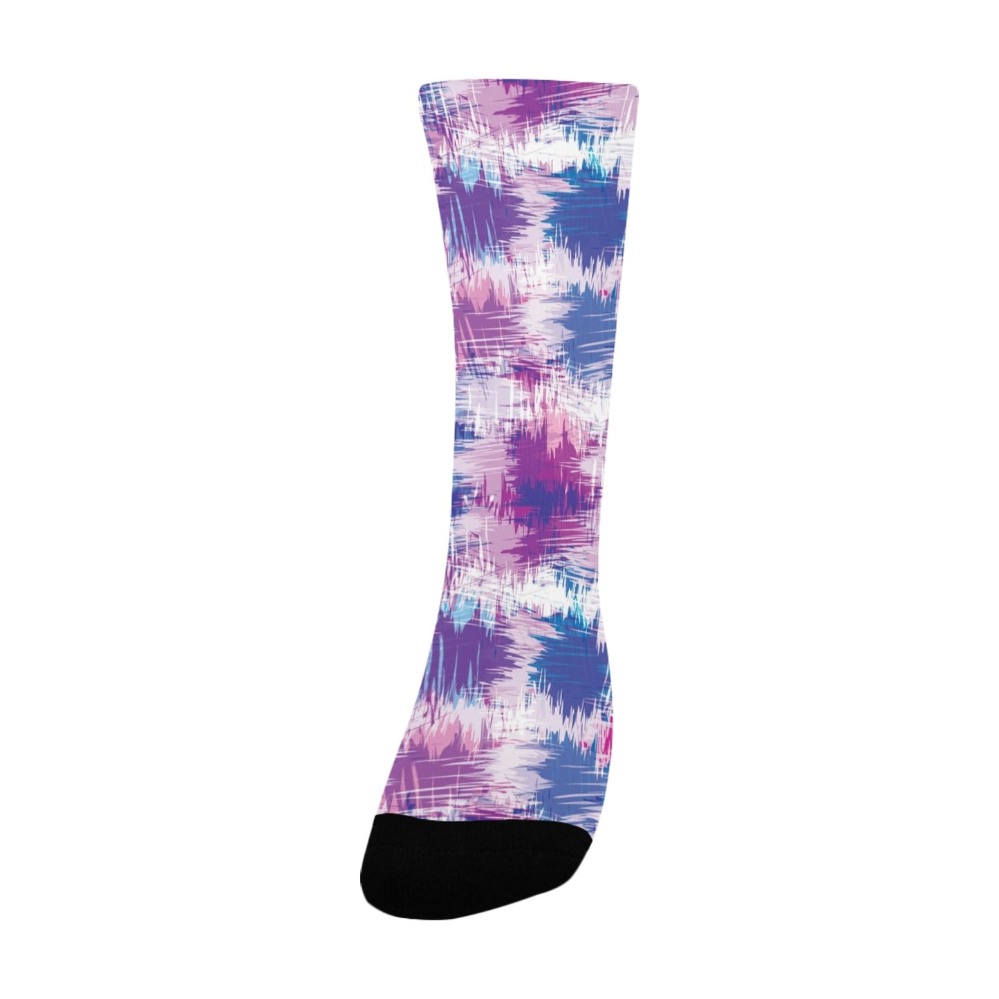 Grunge Pattern Socks - Custom Socks for Women Made in USA