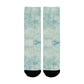 tales boho chic mosaic roses women's crew socks – Sole Design Studio